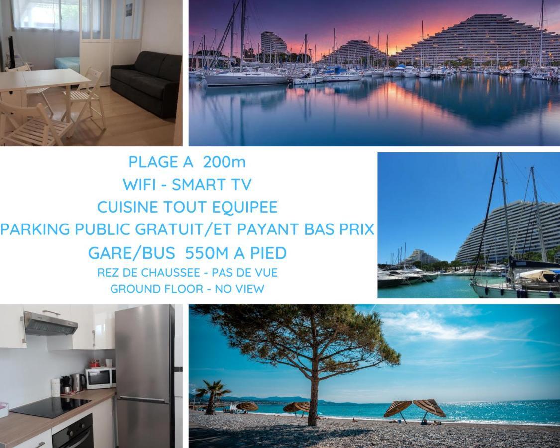 Appartamento Venus - Climatisé - Marina Baie des Anges Villeneuve-Loubet Esterno foto